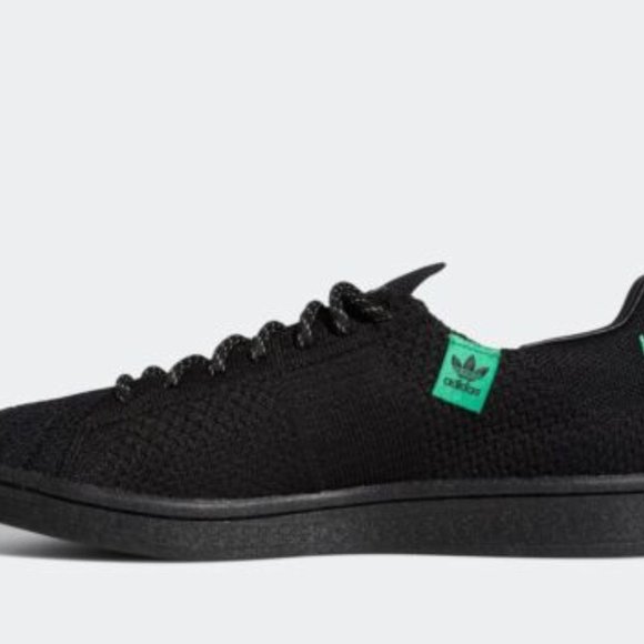 Adidas x Pharrell Williams GX0195  Superstar Primeknit Sneaker Shoe Black - Picture 3 of 6